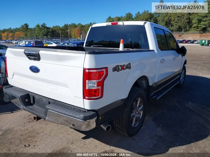 2018 Ford F-150 Xlt VIN: 1FTEW1E52JFA25978 Lot: 40514772