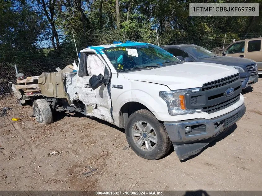 2018 Ford F150 VIN: 1FTMF1CB8JKF69798 Lot: 40516327