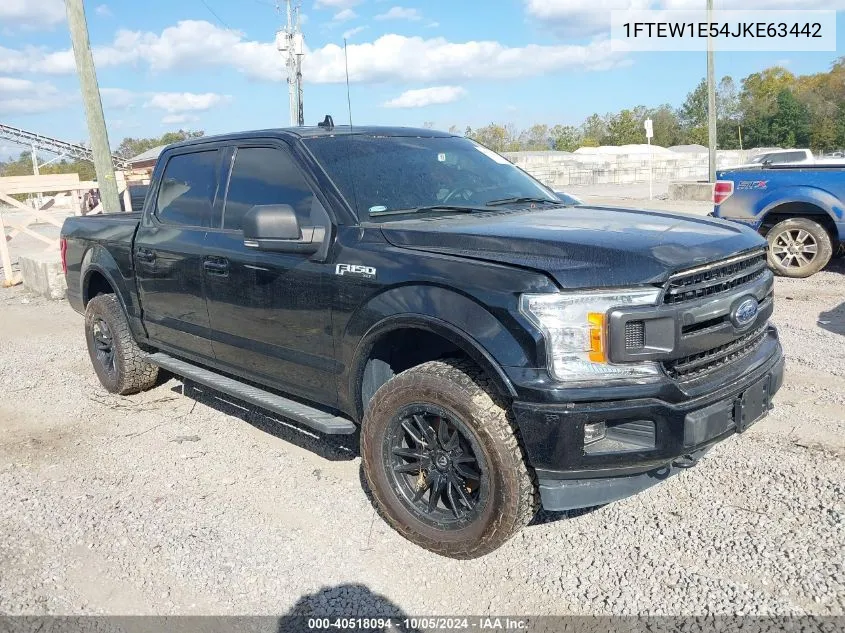 2018 Ford F-150 Xlt VIN: 1FTEW1E54JKE63442 Lot: 40518094