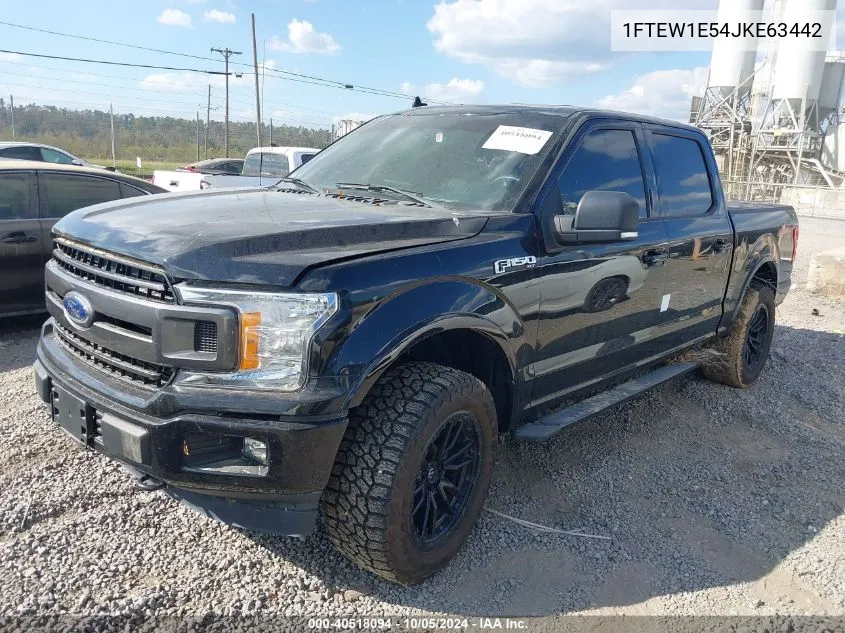 2018 Ford F-150 Xlt VIN: 1FTEW1E54JKE63442 Lot: 40518094