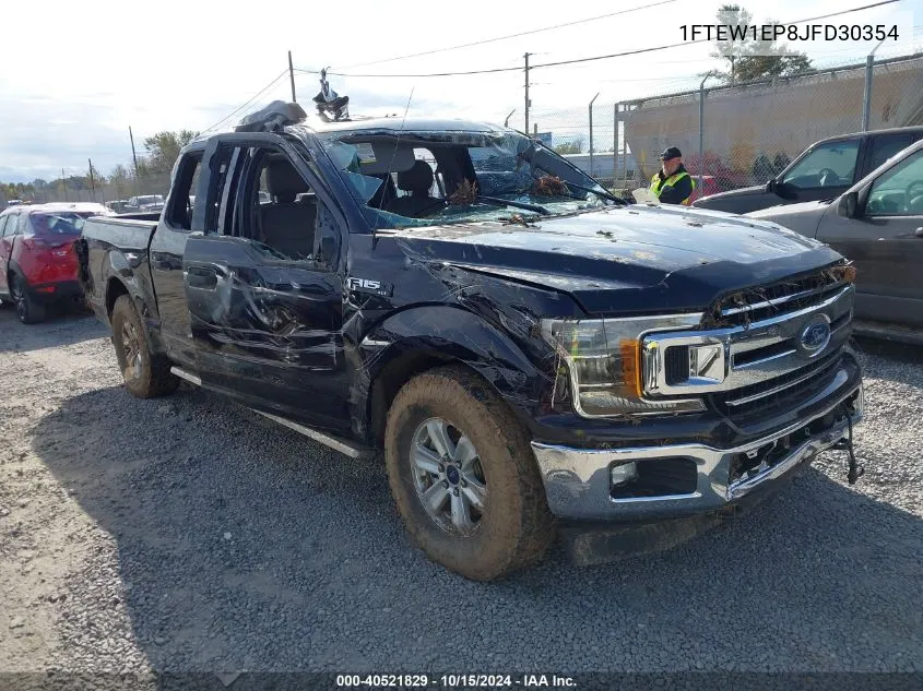 2018 Ford F-150 Xlt VIN: 1FTEW1EP8JFD30354 Lot: 40521829