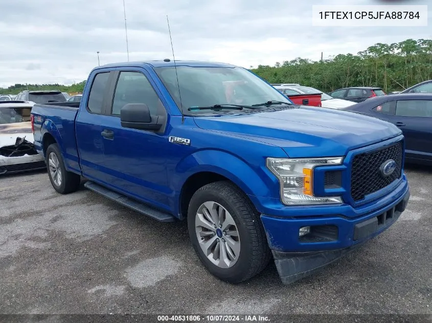 2018 Ford F-150 Xl VIN: 1FTEX1CP5JFA88784 Lot: 40531806