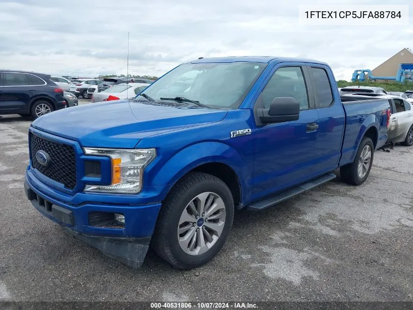 2018 Ford F-150 Xl VIN: 1FTEX1CP5JFA88784 Lot: 40531806