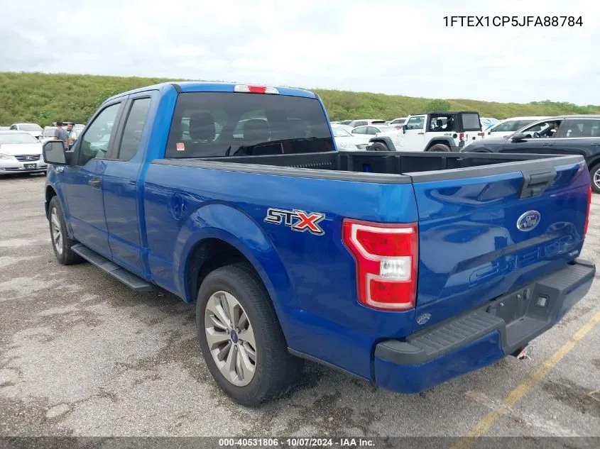 2018 Ford F-150 Xl VIN: 1FTEX1CP5JFA88784 Lot: 40531806