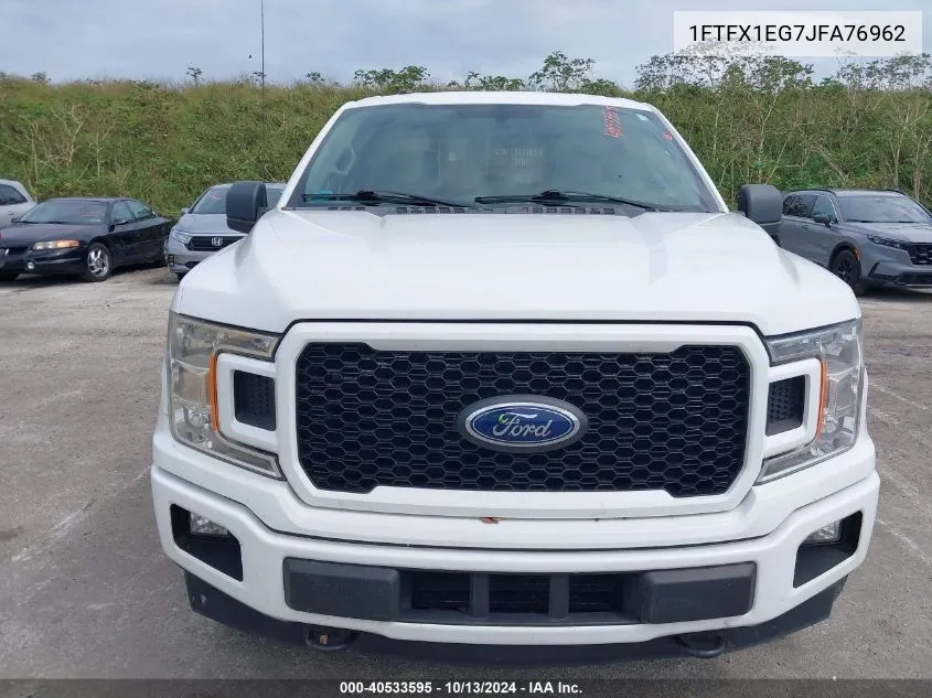 2018 Ford F-150 Xl VIN: 1FTFX1EG7JFA76962 Lot: 40533595