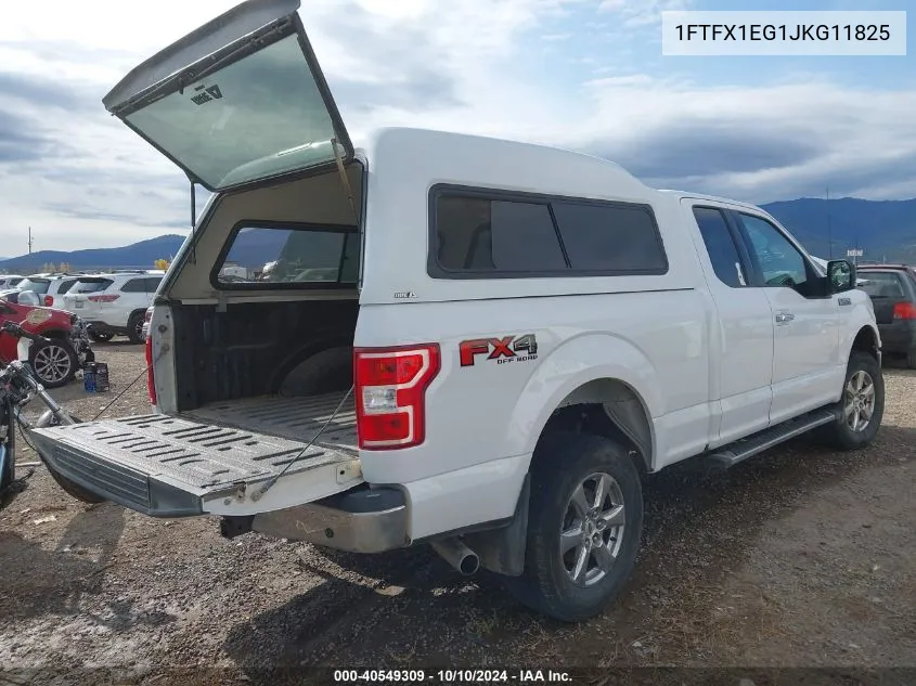 2018 Ford F-150 Xlt VIN: 1FTFX1EG1JKG11825 Lot: 40549309