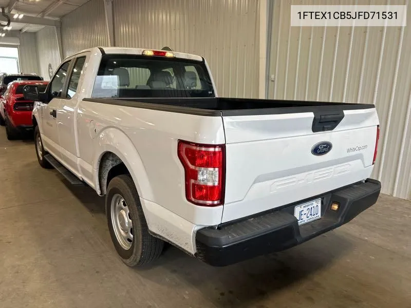 1FTEX1CB5JFD71531 2018 Ford F150 Super Cab