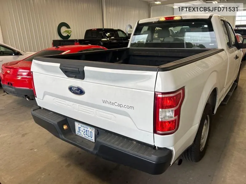 1FTEX1CB5JFD71531 2018 Ford F150 Super Cab