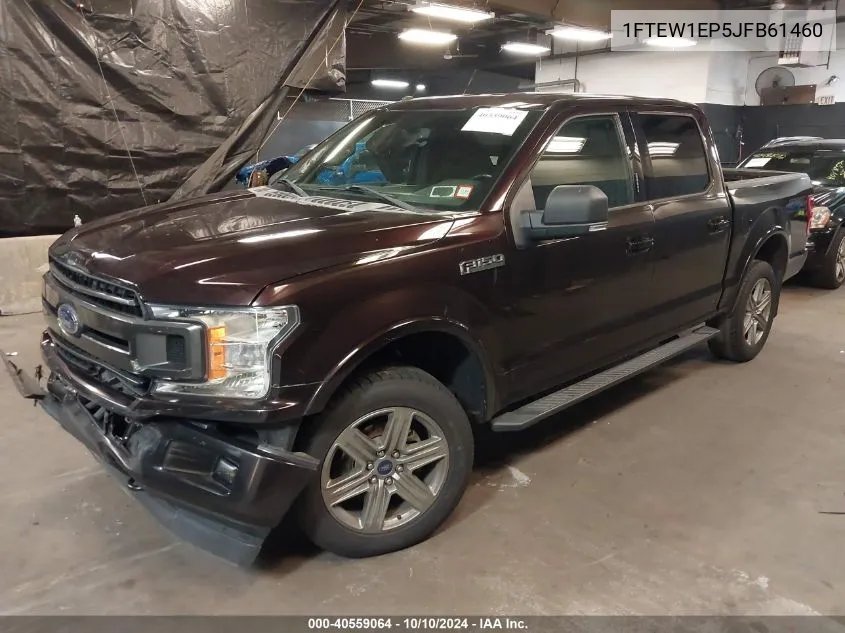 2018 Ford F-150 Xlt VIN: 1FTEW1EP5JFB61460 Lot: 40559064