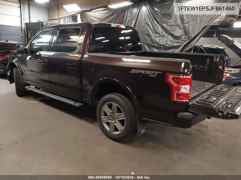 2018 Ford F-150 Xlt VIN: 1FTEW1EP5JFB61460 Lot: 40559064