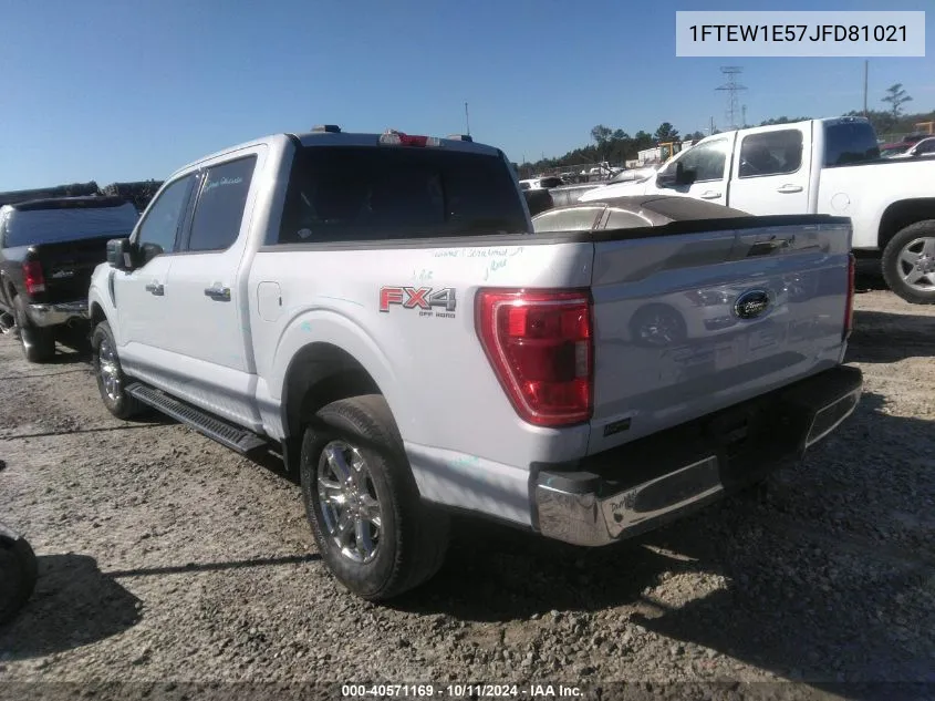 2018 Ford F-150 Xlt VIN: 1FTEW1E57JFD81021 Lot: 40571169