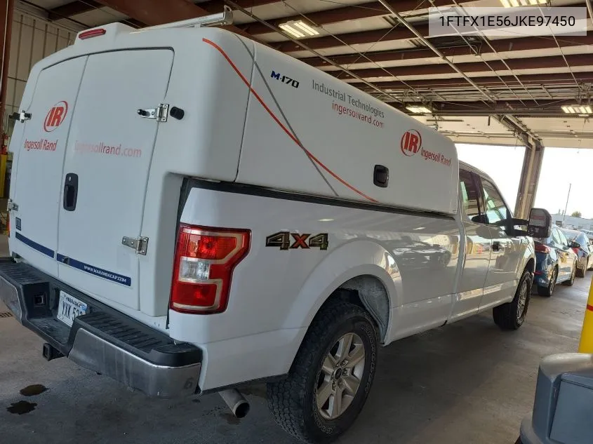 2018 Ford F-150 Xlt VIN: 1FTFX1E56JKE97450 Lot: 40578262