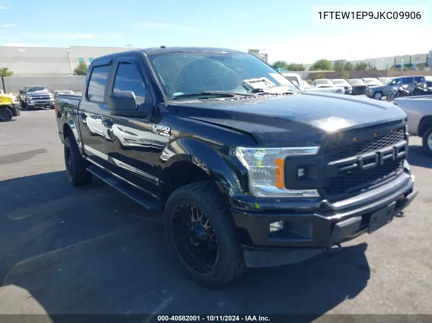 2018 Ford F-150 Xl VIN: 1FTEW1EP9JKC09906 Lot: 40582001