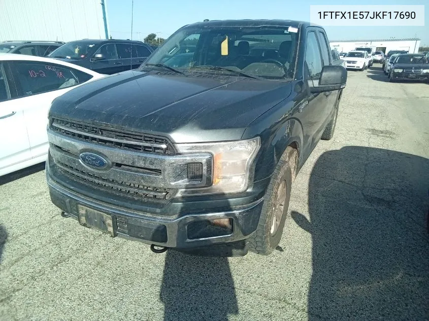 2018 Ford F-150 Xlt VIN: 1FTFX1E57JKF17690 Lot: 40588103