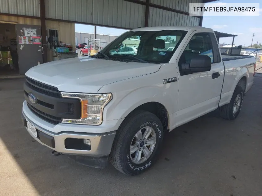 2018 Ford F-150 Xl VIN: 1FTMF1EB9JFA98475 Lot: 40588910