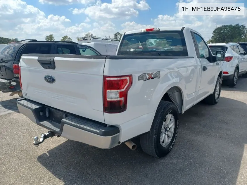 2018 Ford F-150 Xl VIN: 1FTMF1EB9JFA98475 Lot: 40588910