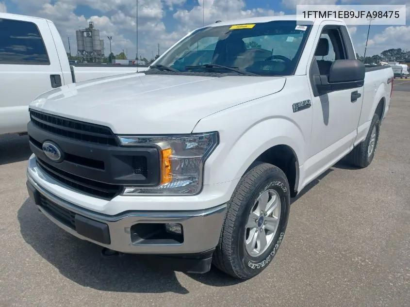 2018 Ford F-150 Xl VIN: 1FTMF1EB9JFA98475 Lot: 40588910