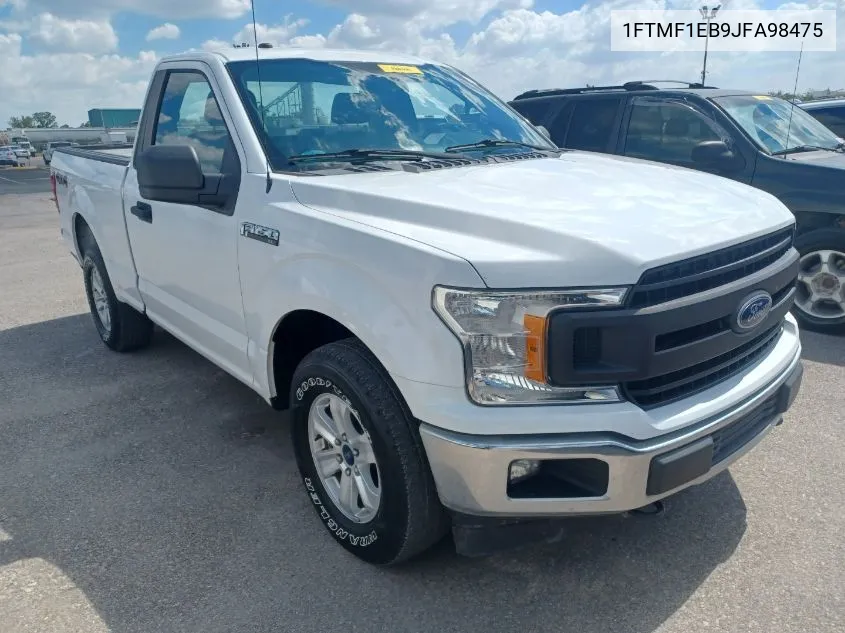 2018 Ford F-150 Xl VIN: 1FTMF1EB9JFA98475 Lot: 40588910