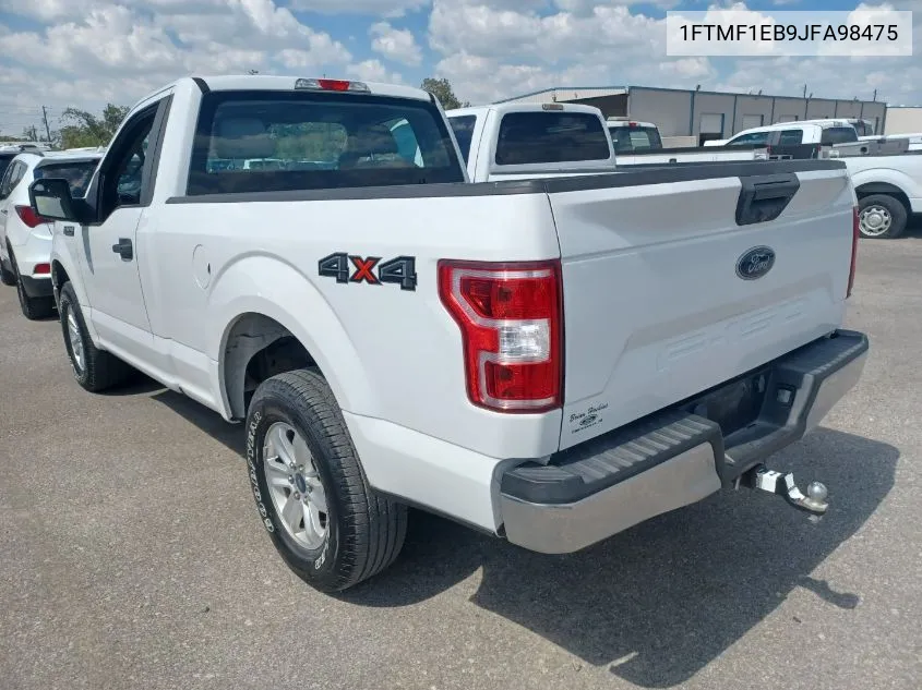 2018 Ford F-150 Xl VIN: 1FTMF1EB9JFA98475 Lot: 40588910