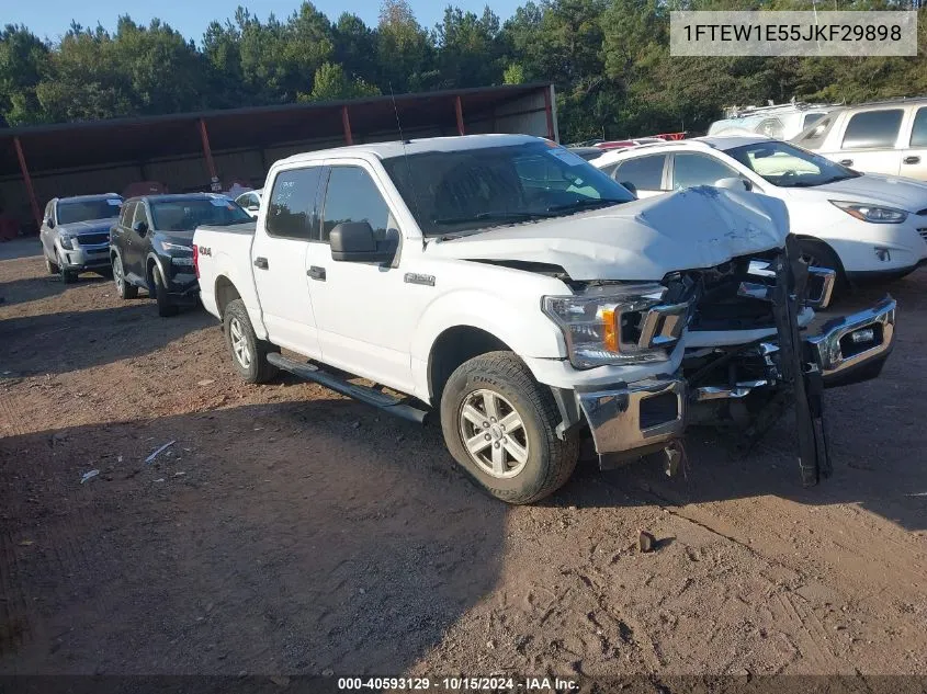 2018 Ford F-150 Xlt VIN: 1FTEW1E55JKF29898 Lot: 40593129