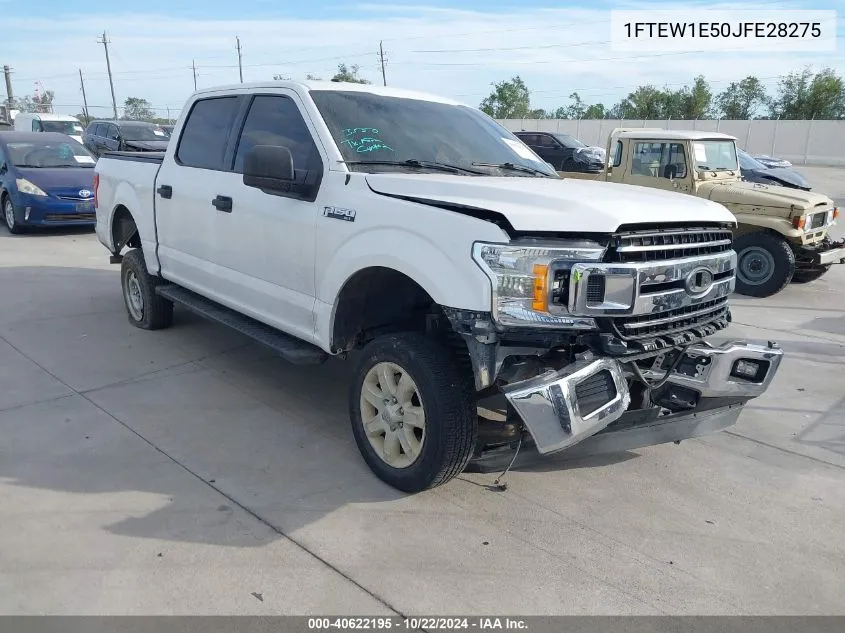 2018 Ford F-150 Xlt VIN: 1FTEW1E50JFE28275 Lot: 40622195