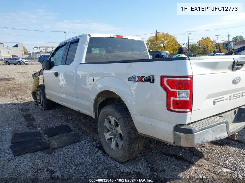 2018 Ford F-150 Xlt VIN: 1FTEX1EP1JFC12773 Lot: 40632846