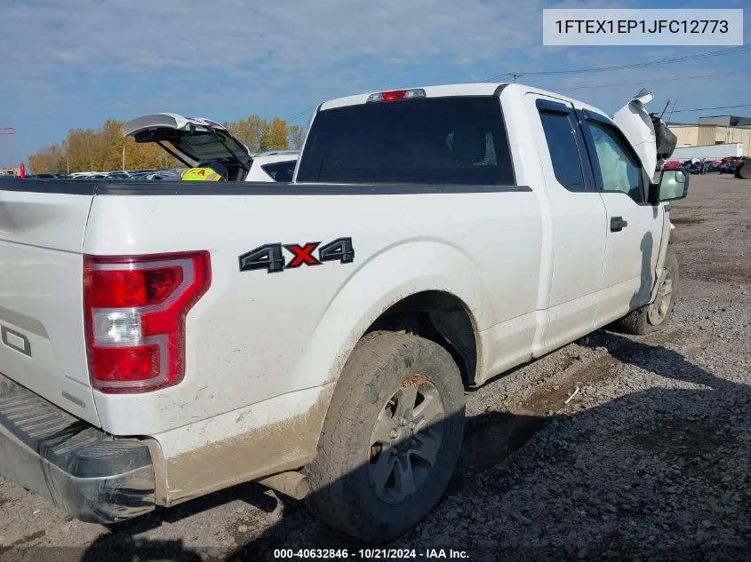 2018 Ford F-150 Xlt VIN: 1FTEX1EP1JFC12773 Lot: 40632846