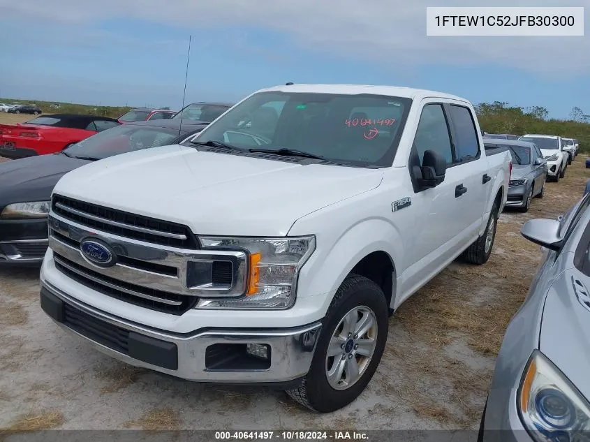 2018 Ford F-150 Xlt VIN: 1FTEW1C52JFB30300 Lot: 40641497