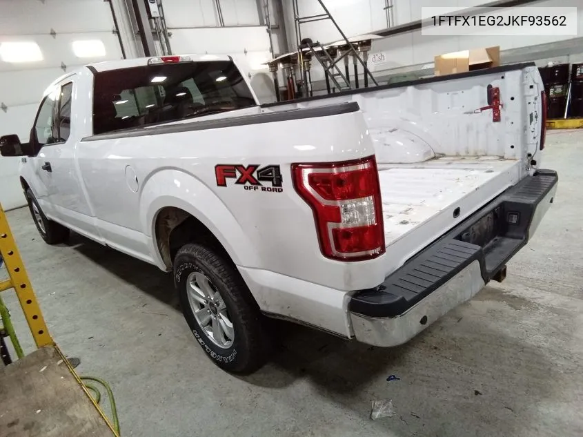 2018 Ford F-150 Xlt VIN: 1FTFX1EG2JKF93562 Lot: 40648920