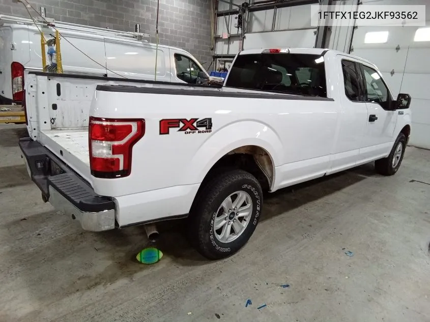 2018 Ford F-150 Xlt VIN: 1FTFX1EG2JKF93562 Lot: 40648920