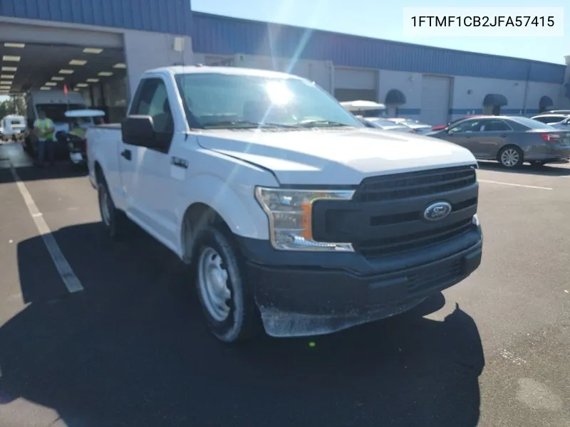 2018 Ford F-150 Xl VIN: 1FTMF1CB2JFA57415 Lot: 40649063