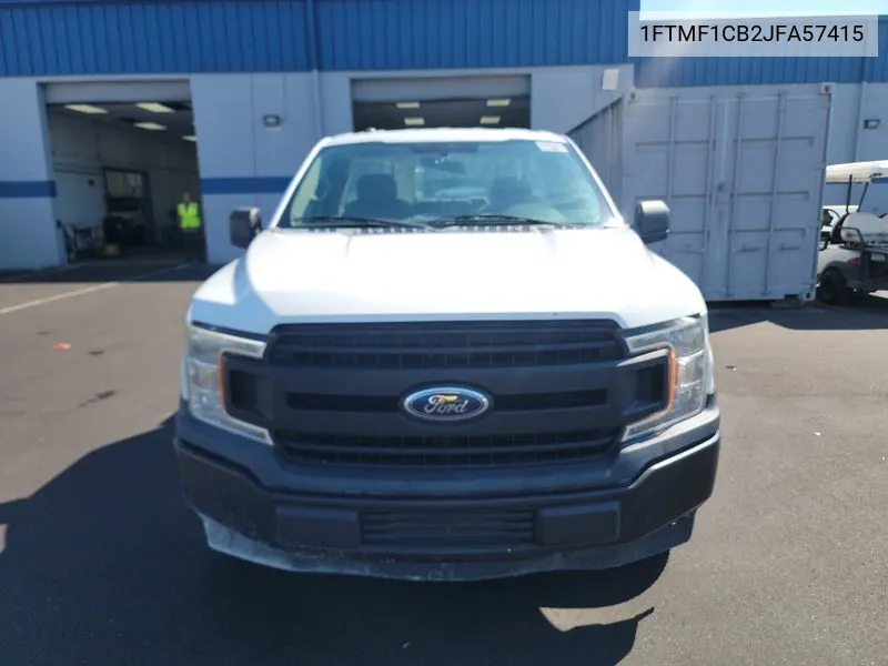 2018 Ford F-150 Xl VIN: 1FTMF1CB2JFA57415 Lot: 40649063