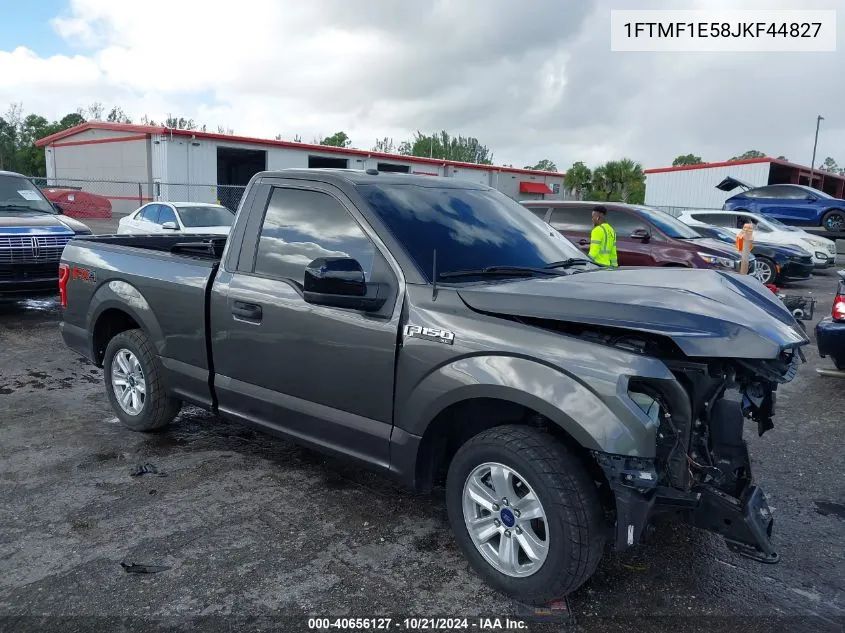 2018 Ford F-150 VIN: 1FTMF1E58JKF44827 Lot: 40656127