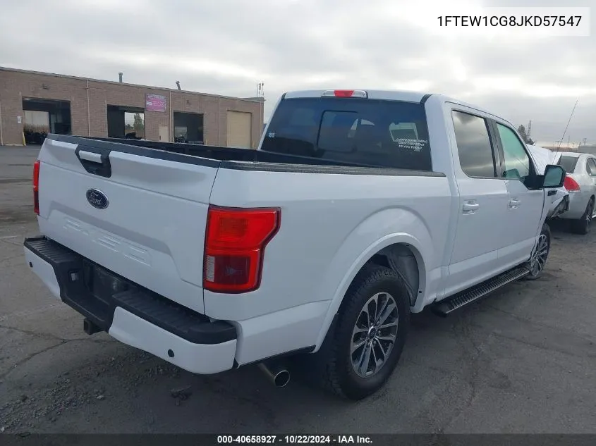 2018 Ford F-150 Xlt VIN: 1FTEW1CG8JKD57547 Lot: 40658927