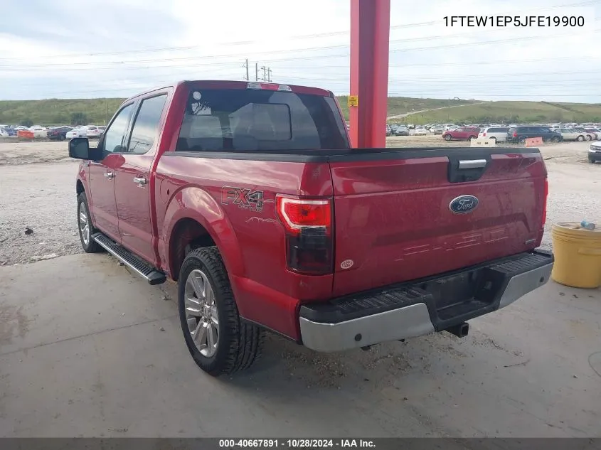 2018 Ford F-150 Xlt VIN: 1FTEW1EP5JFE19900 Lot: 40667891