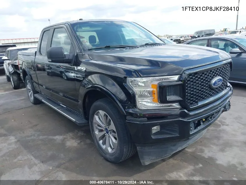 2018 Ford F-150 Xl VIN: 1FTEX1CP8JKF28410 Lot: 40678411