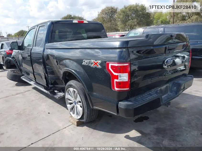 2018 Ford F-150 Xl VIN: 1FTEX1CP8JKF28410 Lot: 40678411