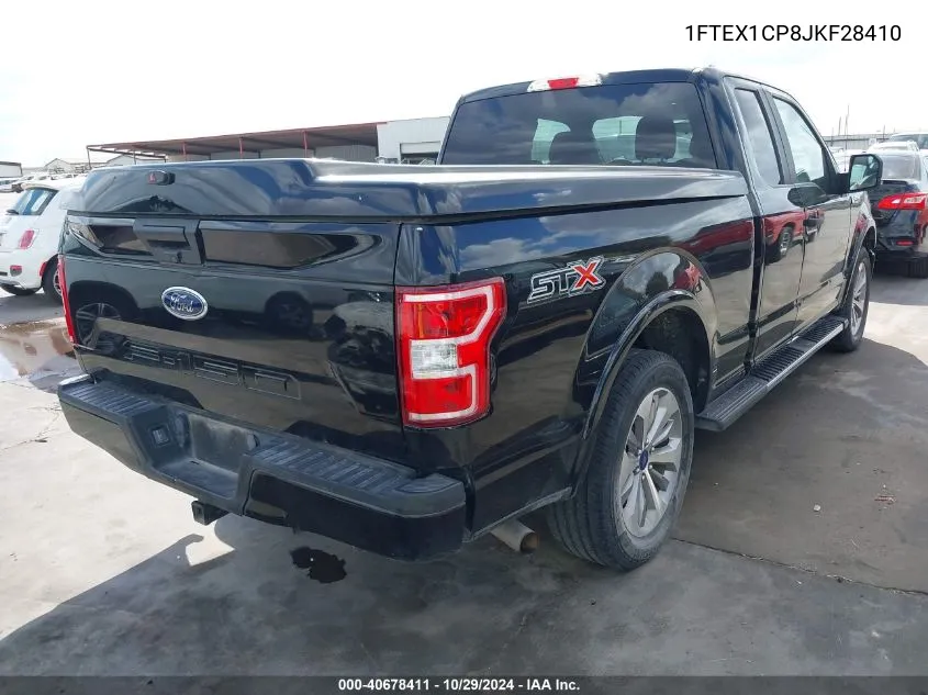 2018 Ford F-150 Xl VIN: 1FTEX1CP8JKF28410 Lot: 40678411