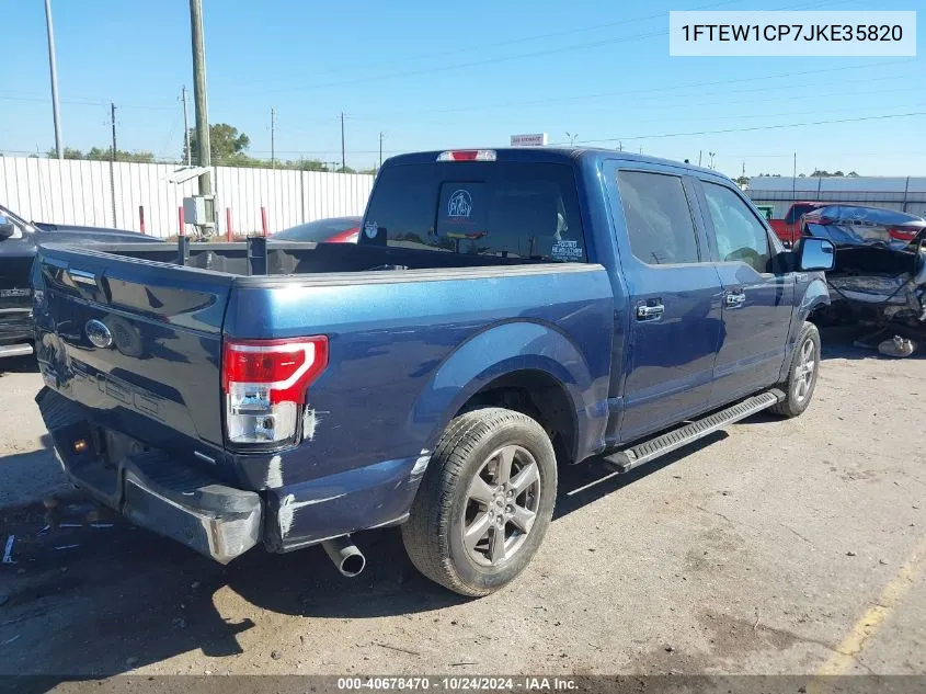 2018 Ford F-150 Xlt VIN: 1FTEW1CP7JKE35820 Lot: 40678470