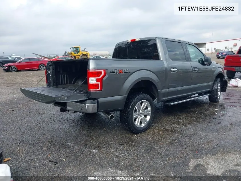 2018 Ford F-150 Xlt VIN: 1FTEW1E58JFE24832 Lot: 40680356