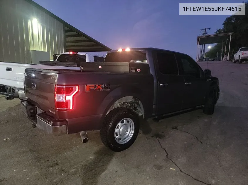 2018 Ford F-150 Xlt VIN: 1FTEW1E55JKF74615 Lot: 40696942