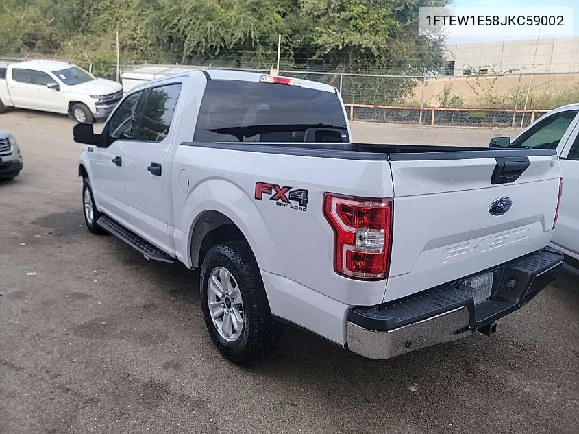 2018 Ford F-150 Xlt VIN: 1FTEW1E58JKC59002 Lot: 40696951