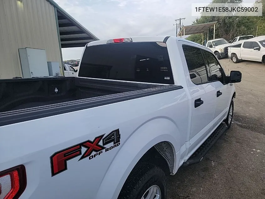 2018 Ford F-150 Xlt VIN: 1FTEW1E58JKC59002 Lot: 40696951