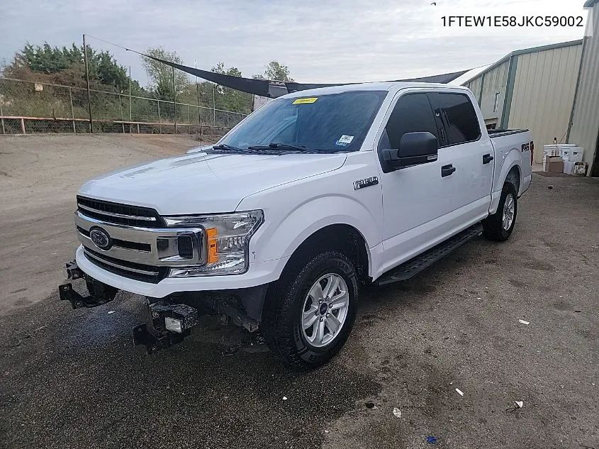 2018 Ford F-150 Xlt VIN: 1FTEW1E58JKC59002 Lot: 40696951