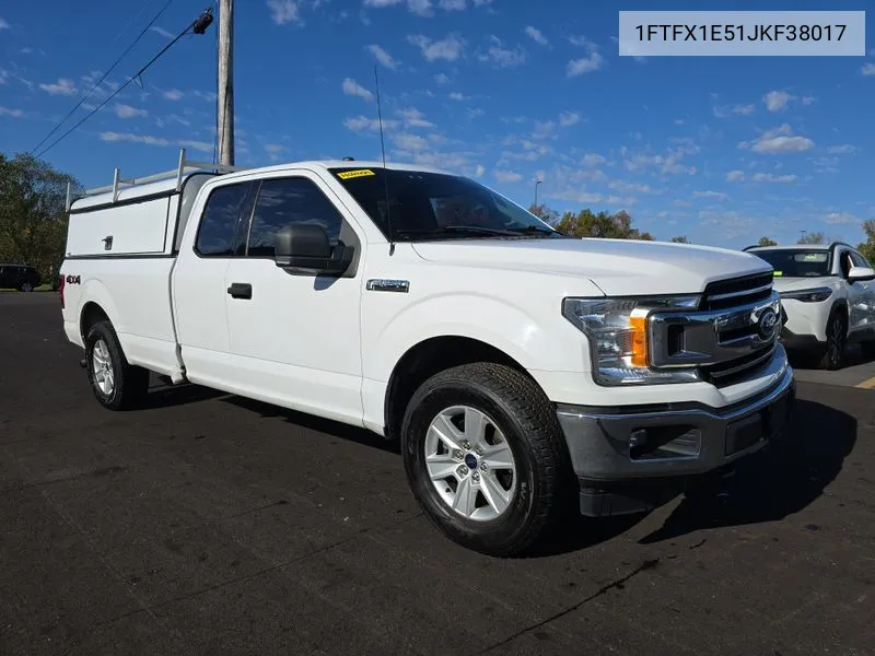 2018 Ford F-150 Xlt VIN: 1FTFX1E51JKF38017 Lot: 40697057