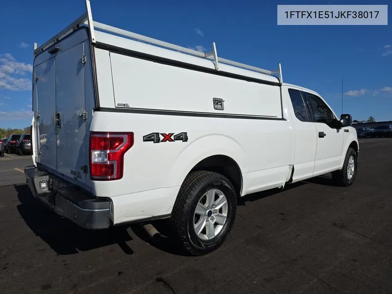 2018 Ford F-150 Xlt VIN: 1FTFX1E51JKF38017 Lot: 40697057