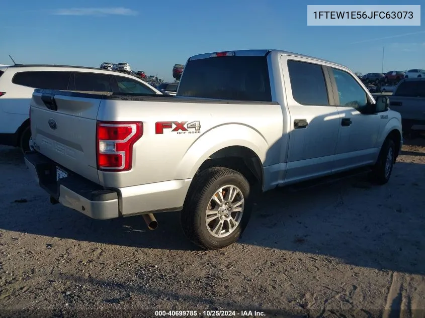 2018 Ford F-150 Xl VIN: 1FTEW1E56JFC63073 Lot: 40699785