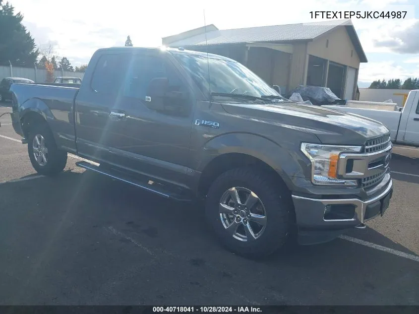 2018 Ford F-150 Xlt VIN: 1FTEX1EP5JKC44987 Lot: 40718041