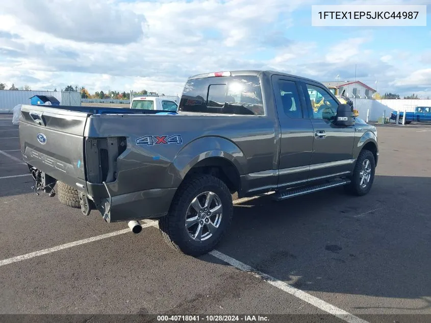 2018 Ford F-150 Xlt VIN: 1FTEX1EP5JKC44987 Lot: 40718041