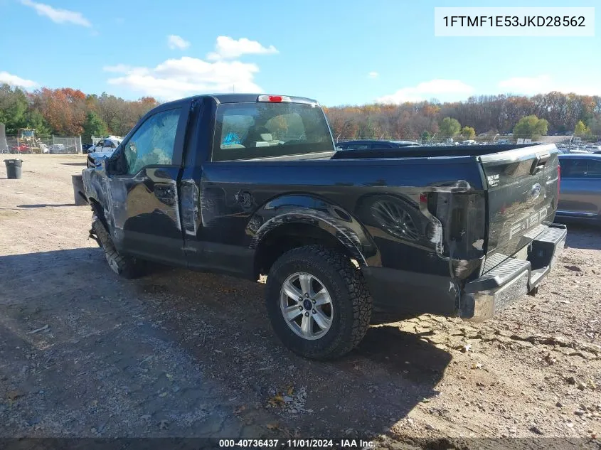 2018 Ford F-150 Xl VIN: 1FTMF1E53JKD28562 Lot: 40736437